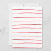 Wasserfarben Tulissen Save the Date (Rückseite)