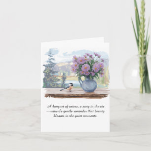 Wasserfarben und Chickadeangebot