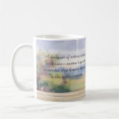 Wasserfarben und Chickadeangebot Kaffeetasse (Links)