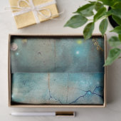 Wasserfarben Vintages Seehuhruder Seidenpapier (Geschenk)