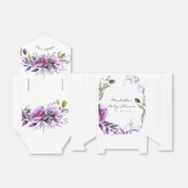 Wasserfarben Violet Poppy Bläsernchen Kinderdusche Geschenkschachtel (Ungefaltet)