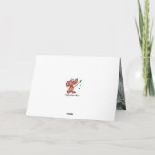 Wasserfarben Vögel Natur Danke Pos Karte (Rückseite)