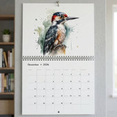 Wasserfarben-Vogelsammlung, kundenspezifisch Kalender