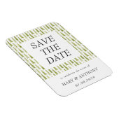 Wasserfarben-Wald Save-the-Date-Magnet Magnet (Rechte Seite)