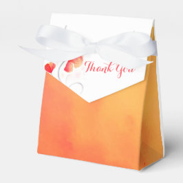 Wasserfarben-Waschbecken Blume danke Ihnen Gastges Geschenkschachtel