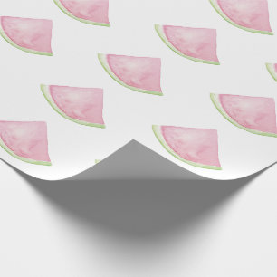 Wasserfarben-Wassermelone-Design Geschenkpapier