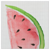 Wasserfarben-Wassermelone-Schnitt Stoff (Nahaufnahme)