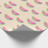 Wasserfarben Wassermelonen Geschenkpapier (Ecke)
