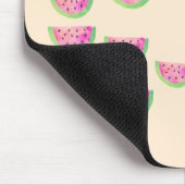 Wasserfarben Wassermelonen Mousepad (Ecke)