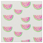 Wasserfarben Wassermelonen Stoff (Nahaufnahme)