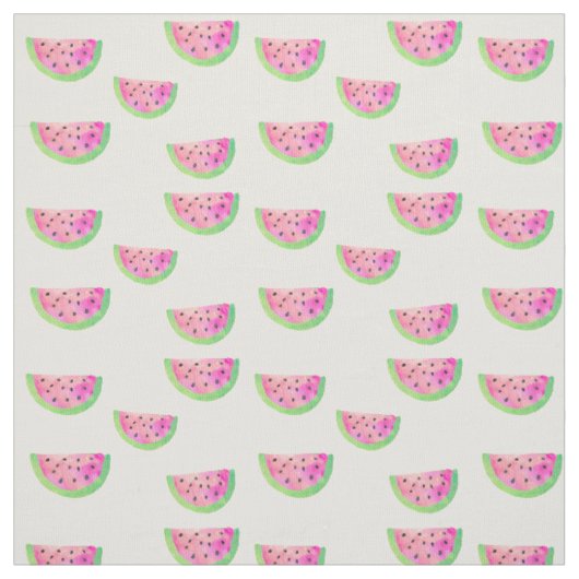 Wasserfarben Wassermelonen Stoff (Muster)