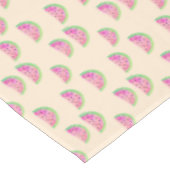 Wasserfarben Wassermelonen Tischdecke (Schrägansicht)