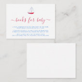 Wasserfarben Wassersport Bootsanfrage Ein Buch Begleitkarte (Vorne/Hinten)