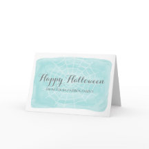 Wasserfarben-WebHalloween-Karte