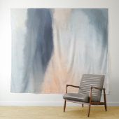 Wasserfarben Wolken Misty Berglandschaft Wandteppich (Beispiel (Horizontal))