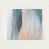 Wasserfarben Wolken Misty Berglandschaft Wandteppich (Vorderseite (Horizontal))