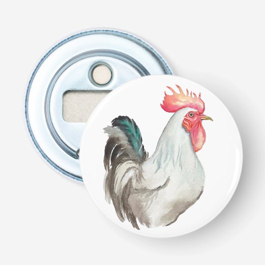 Wasserfarben zeichnend Hand eines Rasters Flaschenöffner (Vorderseite)