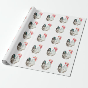 Wasserfarben zeichnend Hand eines Rasters Geschenkpapier