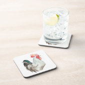 Wasserfarben zeichnend Hand eines Rasters Getränkeuntersetzer (Rechte Seite)