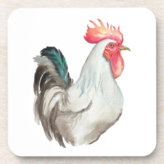 Wasserfarben zeichnend Hand eines Rasters Getränkeuntersetzer (Vorderseite)