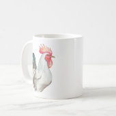 Wasserfarben zeichnend Hand eines Rasters Kaffeetasse (Vorderseite Links)