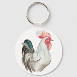 Wasserfarben zeichnend Hand eines Rasters Schlüsselanhänger