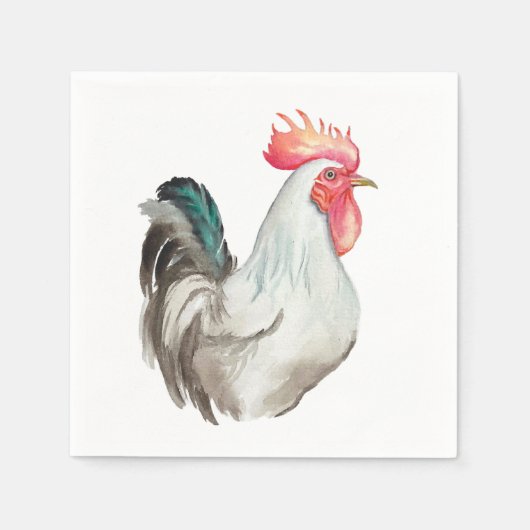 Wasserfarben zeichnend Hand eines Rasters Serviette (Vorderseite)