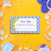 Wasserfarben-Zitronen-Amalfi-Windeln Begleitkarte