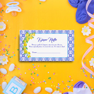 Wasserfarben-Zitronen-Amalfi-Windeln Begleitkarte