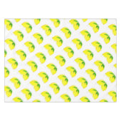 Wasserfarben Zitronen Gelbe Früchte Zitrusfrüchte Tischdecke (Vorderseite (Horizontal))
