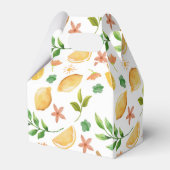 Wasserfarben-Zitronen Geschenkschachtel (Vorderseite)
