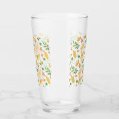 Wasserfarben-Zitronen Glas (Rechts)