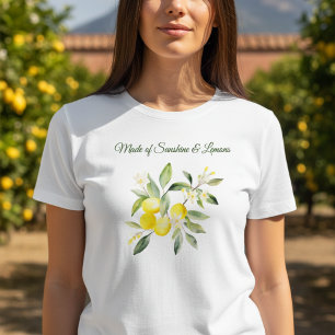 Wasserfarben Zitronen Italien Tri-Blend Shirt