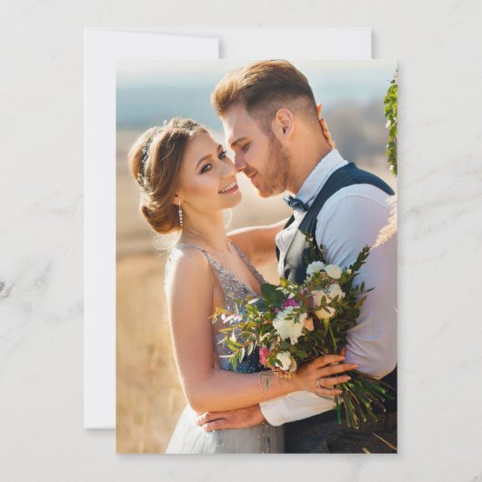 Wasserfarben Zitronen Sonnenblumen Foto Zurück Hoc Einladung (Rückseite)