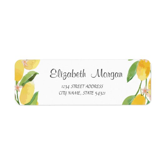 Wasserfarben-Zitrusfrüchte (Vorne)