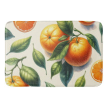 Wasserfarben Zitrusfrüchte Orange Blätter Hochzeit