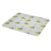 Wasserfarben-Zitrusfrüchte Schneidebrett (Ecke)