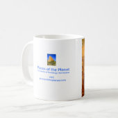 Wasserfarben zu Schönheit der Natur Kaffeetasse (Vorderseite Links)