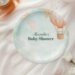 Wasserfarbenabenteuer erwartet Gender Baby Dusche Pappteller<br><div class="desc">Bringen Sie eine spielerische und abenteuerliche Touch an Ihre Babydusche mit den "Lass the Adventure Begin" Paper Tellern. Diese charmanten Teller zeichnen sich durch ein reizvolles, naturlich inspiriertes Design aus, in dem Tiere, Bäume und sanfte Pastellfarben skizziert werden. Ideal, um Essen, Kuchen oder Snacks zu servieren, verleihen sie Ihrer Feier...</div>