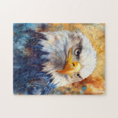 Wasserfarbenadler Puzzle (Horizontal)