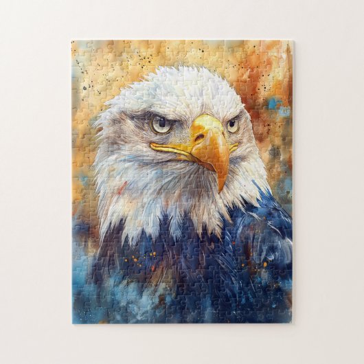 Wasserfarbenadler Puzzle (Vertikal)