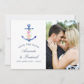Wasserfarbenähnliche Hochzeit speichern Sie das Da Save The Date (Vorderseite)