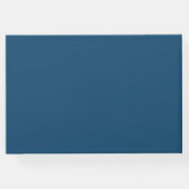 Wasserfarbenankerpfeife Hochzeit mit nautischem Pi Gästebuch (Rückseite)