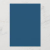 Wasserfarbenankerpfeife Hochzeit mit nautischem Pi Hinweiskarte (Rückseite)