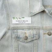 Wasserfarbenarbeiter Namensschild (Beispiel)