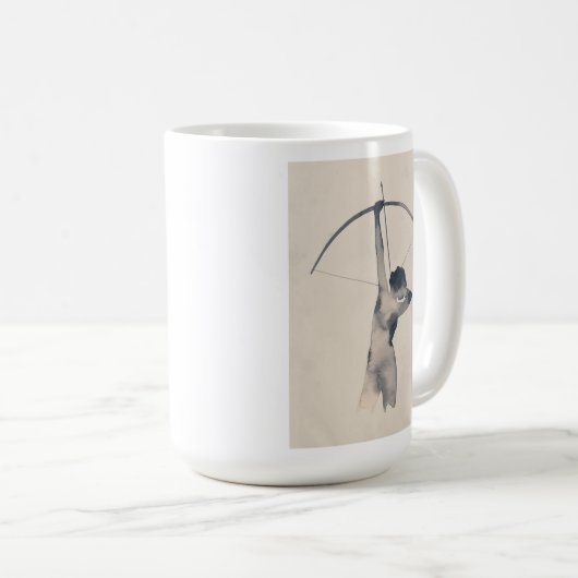 WasserfarbenArcheress Kaffeetasse (VorderseiteRechts)