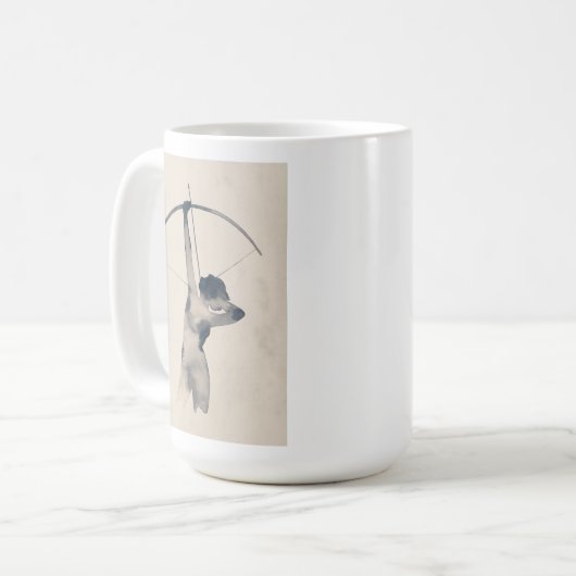 WasserfarbenArcheress Kaffeetasse (Vorderseite Links)