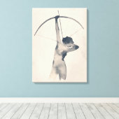 WasserfarbenArcheress Leinwanddruck (Insitu (Holzboden))