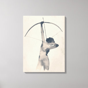 WasserfarbenArcheress Leinwanddruck