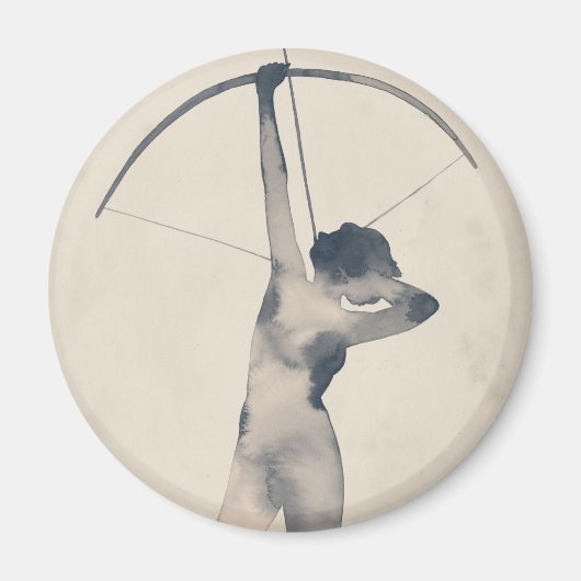 WasserfarbenArcheress Magnet (Vorne)